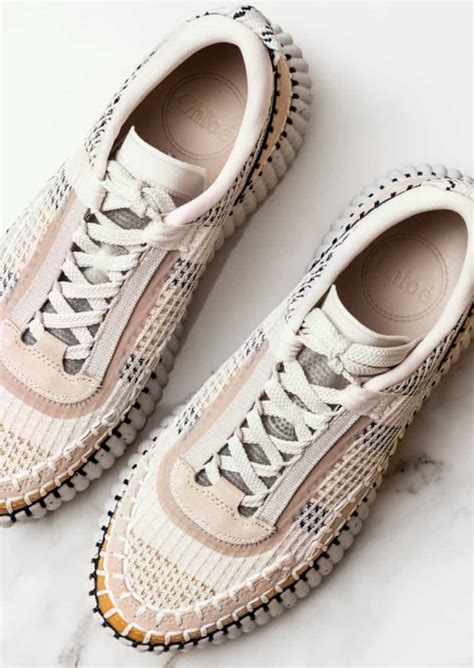 chloe tennis shoes dupe|chloe nama biscotti beige.